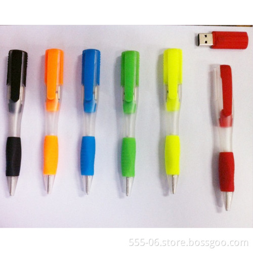 hot selling 2 in 1pen shaped usb drive